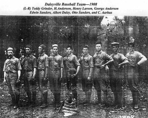Daleyville Baseball Team 1908